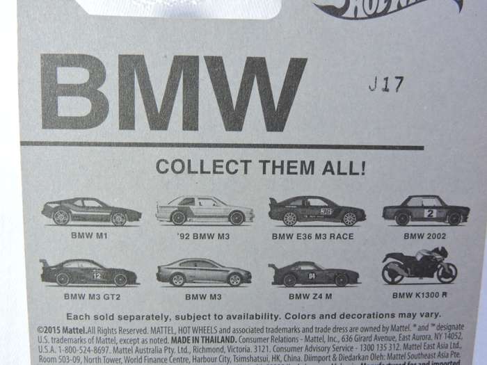 Hot Wheels BMW M1 ( Red )