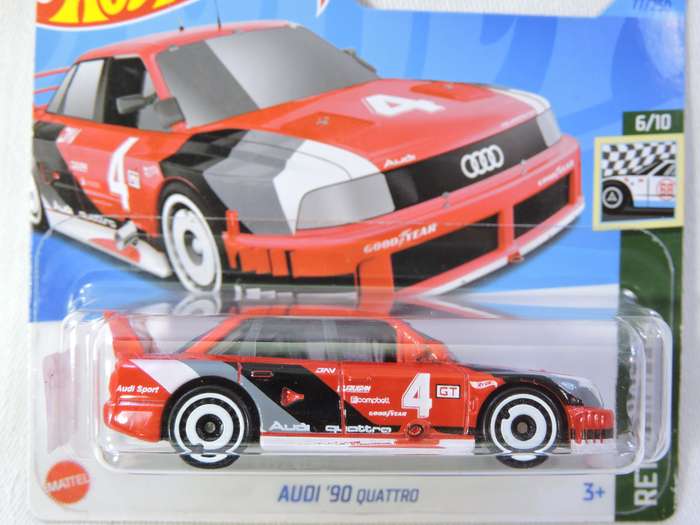 Hot Wheels AUDI 90 QUATTRO ( Red #4 )