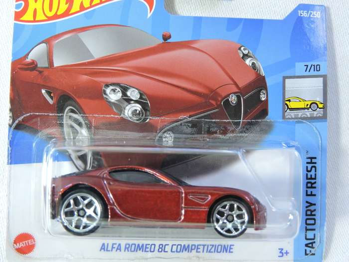 Hot Wheels ALFA ROMEO 8C  Competizione  ( Red )