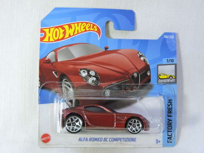 Hot Wheels ALFA ROMEO 8C  Competizione  ( Red )