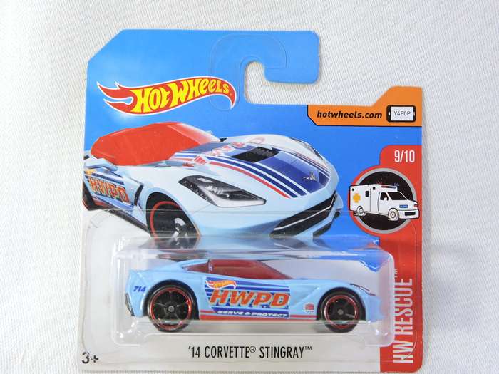 Hot Wheels CHEVY CHEVROLET Corvette Stingray ( Blue HWPD )