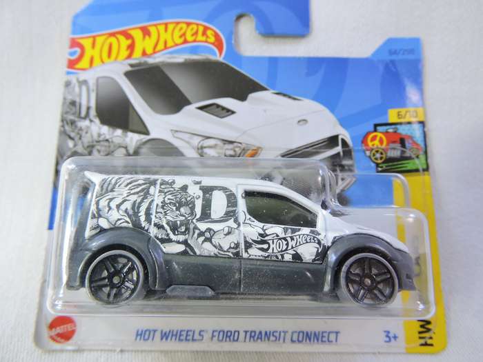 Hot Wheels FORD Transit Connect ( White )