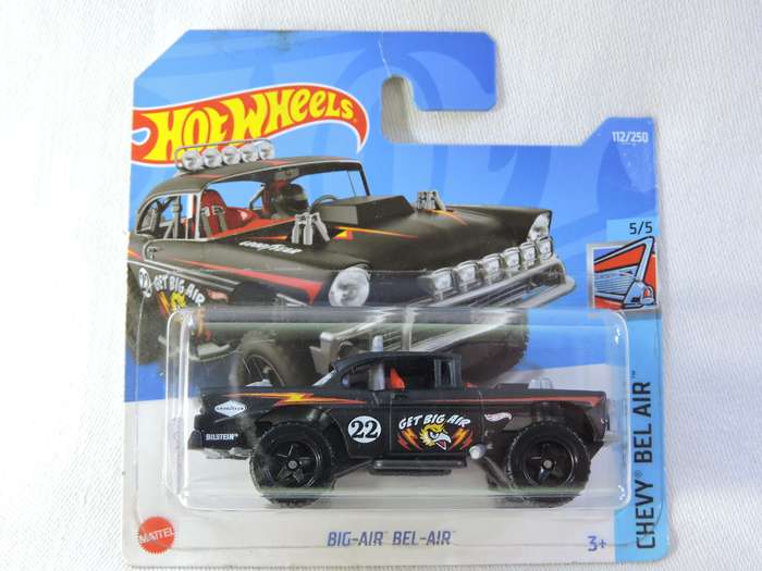 Hot Wheels CHEVY CHEVROLET Big-Air Bel-Air ( Black #22 )