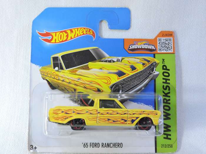 Hot Wheels FORD Ranchero Pickup Bakkie ( Yellow with flames )