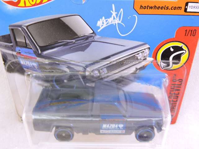 Hot Wheels MAZDA REPU Bakkie ( Mad Mike Gun metal Grey )