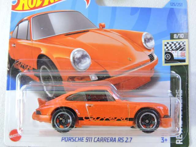 Hot Wheels PORSCHE 911 Carrera RS 2.7 ( Orange )