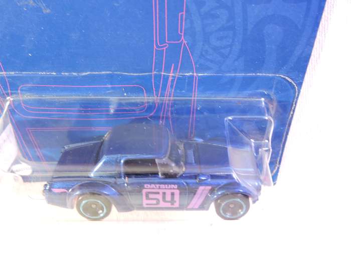 Hot Wheels DATSUN Fairlady Z ( Blue/purple #54 ) Like NISSAN  Long Card