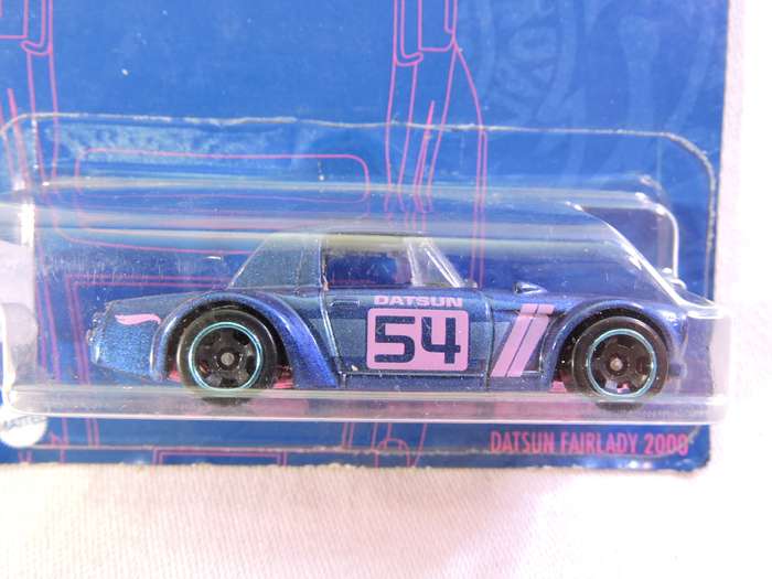 Hot Wheels DATSUN Fairlady Z ( Blue/purple #54 ) Like NISSAN  Long Card