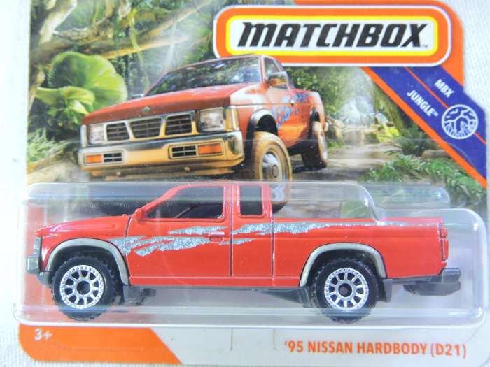 Matchbox NISSAN Hardbody Truck Bakkie ( Red  ) Like Datsun  Like Hot Wheels