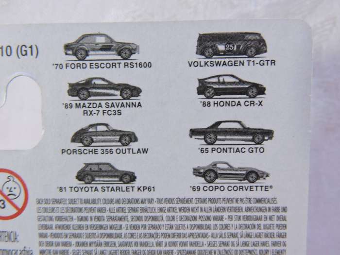 Hot Wheels TOYOTA Starlet KP61 ( Bronze ) Ultra Hots