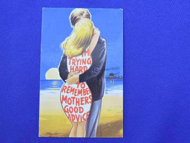 SA Humorous Post Card  Durban to Johannesburg with Postage Stamps Dated 1971