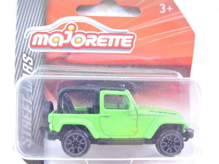 Majorette JEEP Rubicon ( Lime Green )  Like Hot Wheels