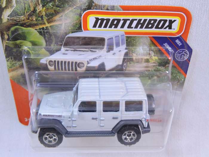 Matchbox JEEP Wrangler Rubicon ( White ) 64/100   Like Hot Wheels