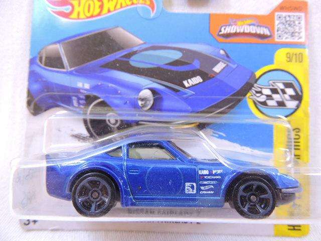 Hot Wheels NISSAN Fairlady Z ( Blue ) Like Datsun