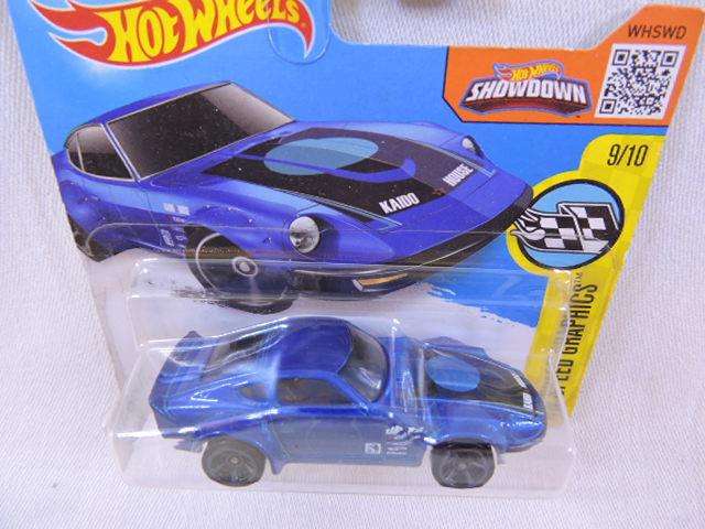 Hot Wheels NISSAN Fairlady Z ( Blue ) Like Datsun