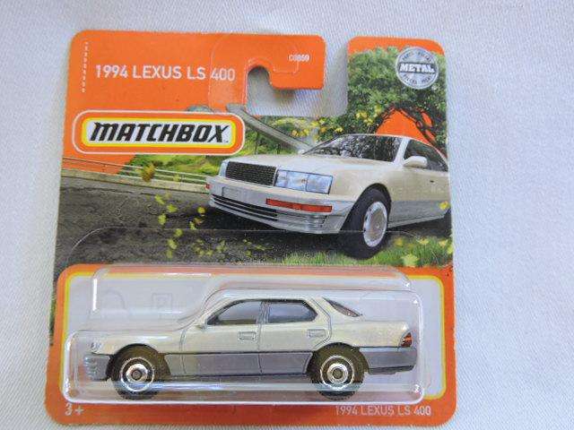Matchbox LEXUS LS 400 ( Cream & Silver two tone )  like Hot Wheels