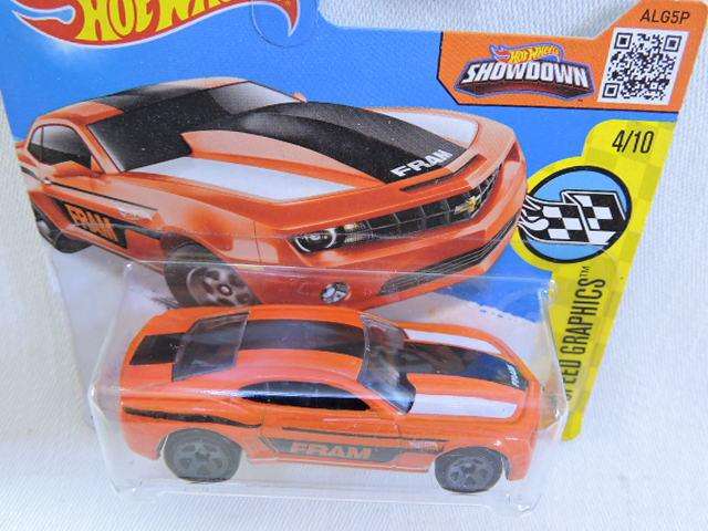 Hot wheels Chevy Chevrolet Copo Camaro ( Orange FRAM )
