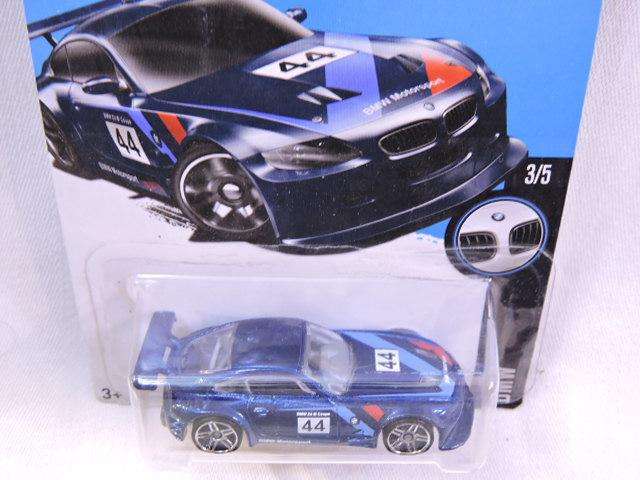 Hot wheels BMW Z4 M  Motorsport ( Blue #44 )  Long Card