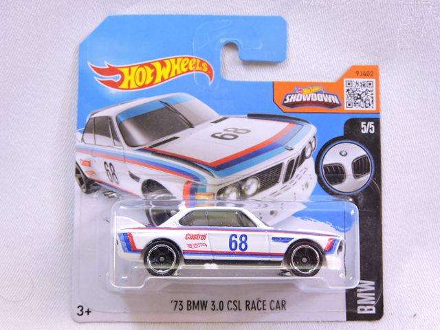 Hot wheels BMW 3.0 CSL Race Car ( White #68 )