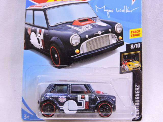 Hot Wheels MORRIS MINI ( Blue Urban Outlaw ) Long Card Magnus Walker