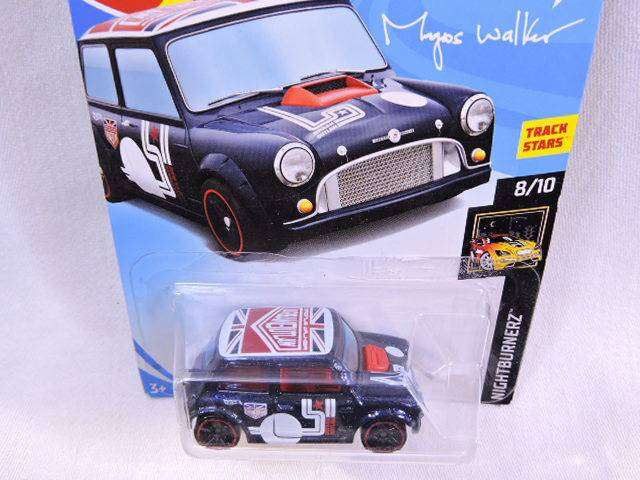 Hot Wheels MORRIS MINI ( Blue Urban Outlaw ) Long Card Magnus Walker