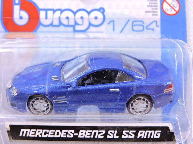 Bburago MERCEDES BENZ SL55 AMG ( Blue ) Like Hot Wheels