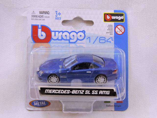 Bburago MERCEDES BENZ SL55 AMG ( Blue ) Like Hot Wheels
