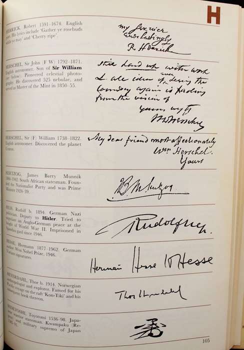 THE GUINNESS BOOK OF WORLD AUTOGRAPHS - RAY RAWLINS
