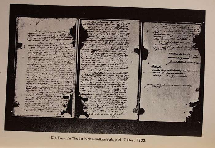 DIE RUILKONTRAKTE IN 1833-34 AANGEGAAN TUSSEN MOSJESJ EN DIE WESLEYANE - I.S.J. VENTER (1960)