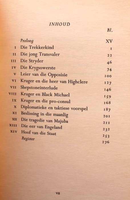 PAUL KRUGER -- D.W. KRUGER (DEEL I & II)
