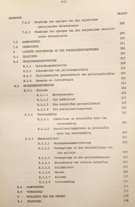 DIE SOSIALISERING VAN DIE NUWELING IN DIE SUID-AFRIKAANSE POLISIE SUBKULTUUR - B.F. SMIT