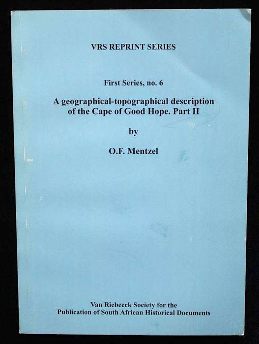 VAN RIEBEECK SOCIETY FACSIMILE REPRINTS OF VOLS. 1, 2, 3, 4, 5, 6, & 25 OF THE FIRST SERIES
