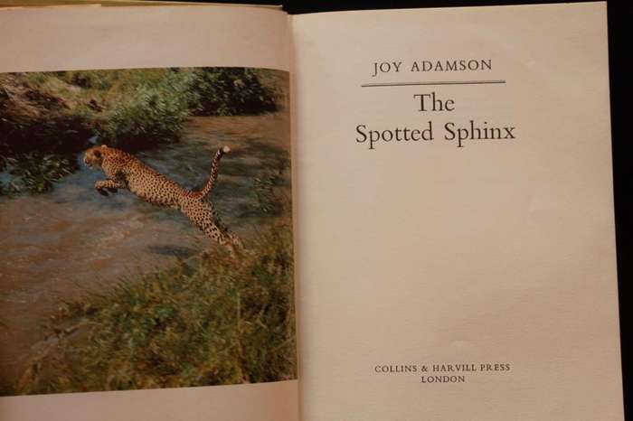 THE SPOTTED SPHINX - JOY ADAMSON (1969)