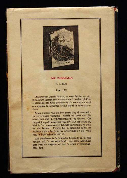 BOODSKAP VIR DIE BUITER - GERRIE RADLOF (1959) - EERSTE UITGAAF MET ORIGINAL DUST JACKET