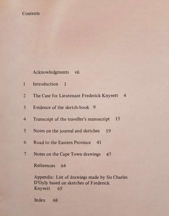 AN ARTIST'S JOURNEY ALONG THE OLD CAPE POST ROAD 1832-33 - A. GORDON-BROWN