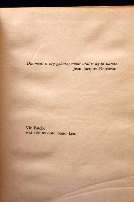 DIE GEBONDENES - ANDRE P. BRINK (1958) - GETEKEN