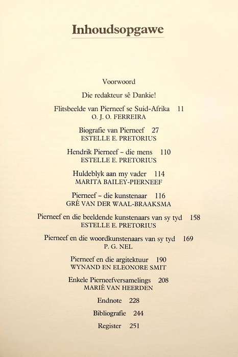 JH PIERNEEF - SY LEWE EN WERK - P.G. NEL (1990) - DE LUXE EDITION
