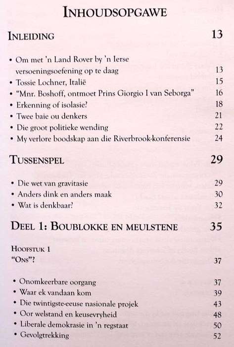 VERDER AS VRYHEID - DIE ORANIA BEWEGING EN DIE TOEKOMS VAN ONS MENSE - CAREL BOSHOFF (2015)
