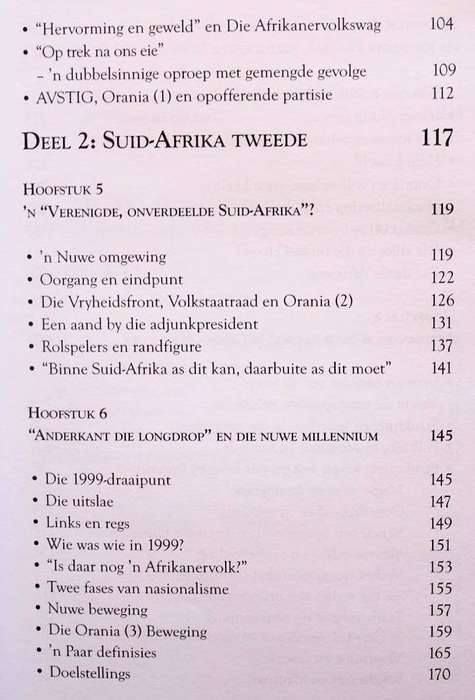 VERDER AS VRYHEID - DIE ORANIA BEWEGING EN DIE TOEKOMS VAN ONS MENSE - CAREL BOSHOFF (2015)