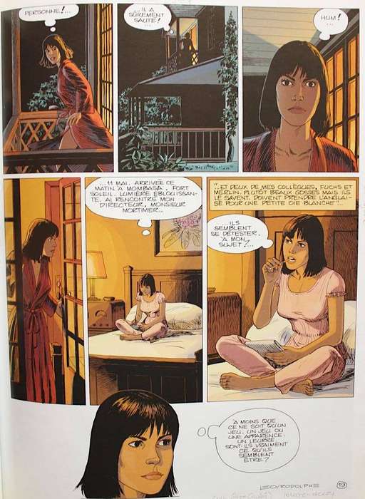 VOLUMES 1 - 5 OF KENYA - FRENCH HARDCOVER GRAPHIC NOVELS BY RODOLPHE & LEO