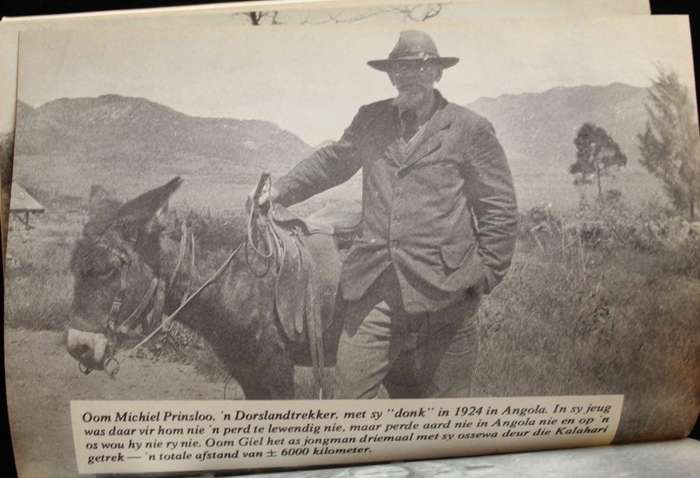 GROOT AVONTUUR : SKETSE UIT DIE DORSLANDTREK - J. ALBERT COETZEE (MET FOTO'S)