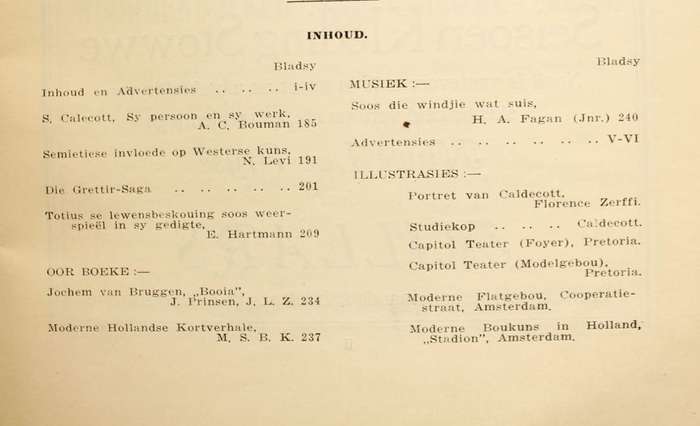 DIE NUWE BRANDWAG - DEEL III. NO. IV - NOVEMBER 1931