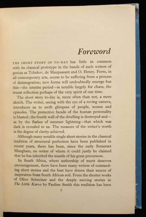 FACE TO FACE - NADINE GORDIMER (1949) Nobel Prize Winner's FIRST book