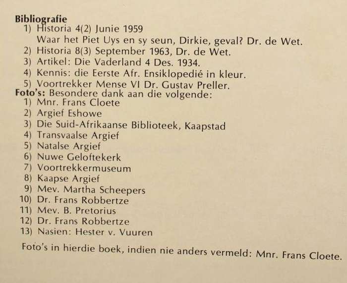 DIE STERFPLEK VAN DIRKIE UYS - F.P. DU P. ROBBERTZE