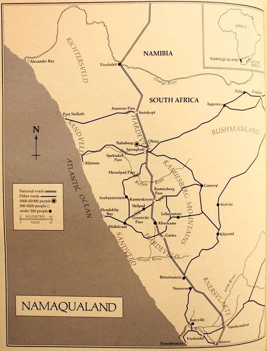 NAMAQUALAND : GARDEN OF THE GODS - FREEMAN PATTERSON (1984) - SIGNED