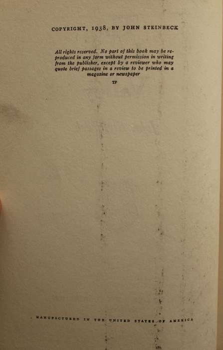 THE LONG VALLEY - JOHN STEINBECK