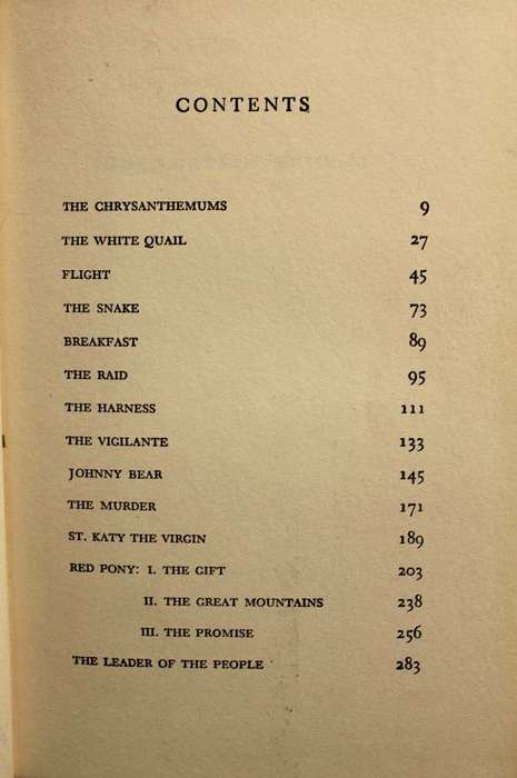 THE LONG VALLEY - JOHN STEINBECK