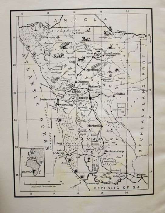 THE AGELESS LAND - OLGA LEVINSON (SOUTH WEST AFRICA) 1961