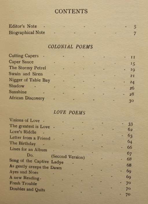 CUTTING CAPERS, CAPER SAUCE AND OTHER POEMS BY HENRY MARTYN FOOT (1906)