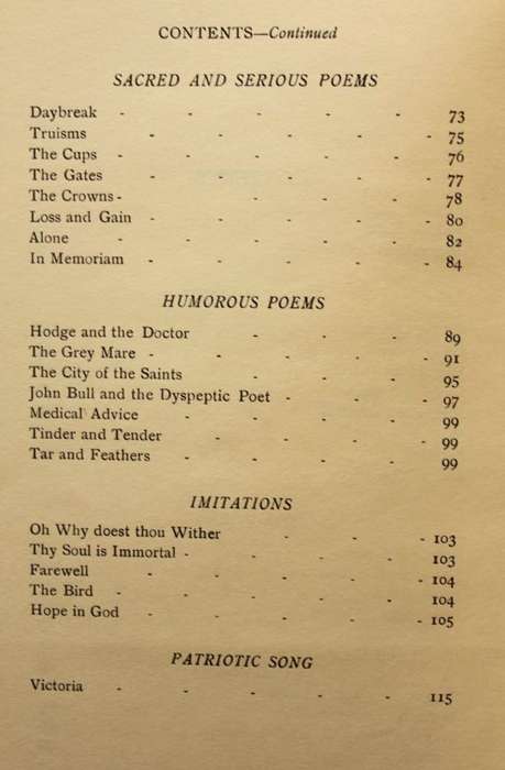 CUTTING CAPERS, CAPER SAUCE AND OTHER POEMS BY HENRY MARTYN FOOT (1906)